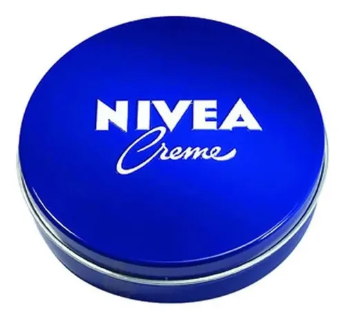 Crema Nivea Lata Facial 145g Hidratante Lata Azul