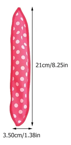 Rulos Para Cabello Sin Calor Pack 20 Piezas Rosa