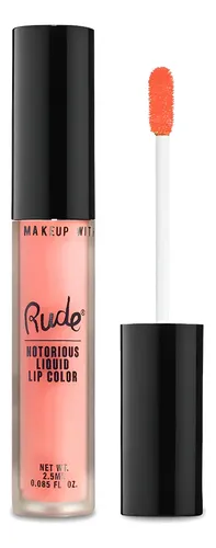 Labial Líquido Rude Cosmetics Notorious Rich Larga Duración Color Dangerously Delicious