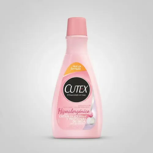 Cutex Quitaesmalte Hipoalergenico Con Glicerina X 100ml