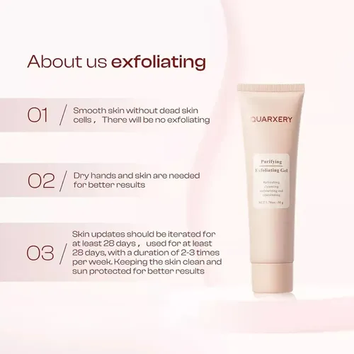 Mz 1 Unidad*gel Exfoliante Purificador Quarxery: Gel