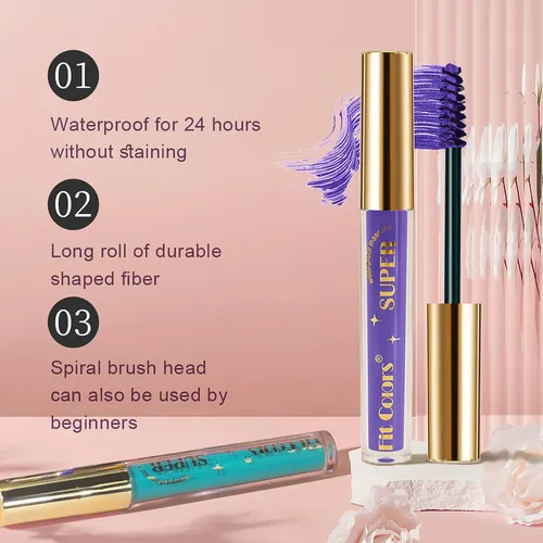 Juego De Rímel De Colores De 6 Colores, Mascara De 2026