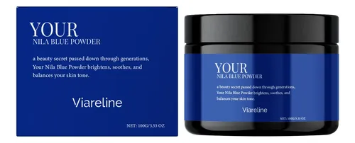 Mascarilla Facial En Polvo Azul Your Nila,arcilla Hidratante