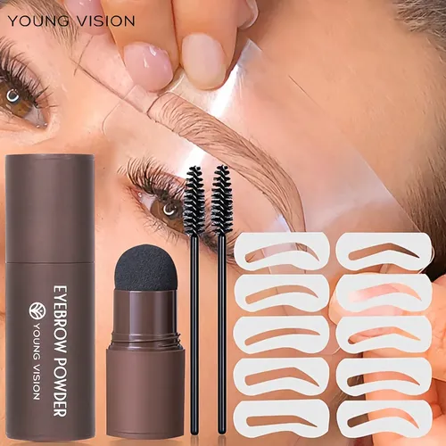 Sombra En Polvo Para Cejas Y Contorno Facial