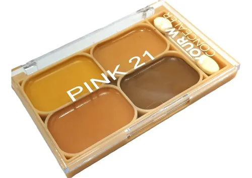 Set 3 Paleta Maquillaje Corrector Concealer Your Way Pink 21