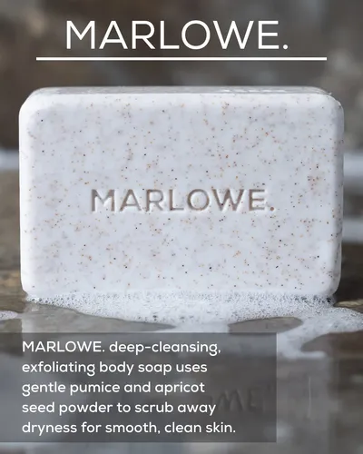 Jabón Exfoliante Corporal Marlowe. No. 102 Para Hombre, 200