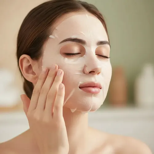 Pack X6 Mascarilla Facial Sadoer Arroz Aclarante Hidratante Todo Tipo De Piel