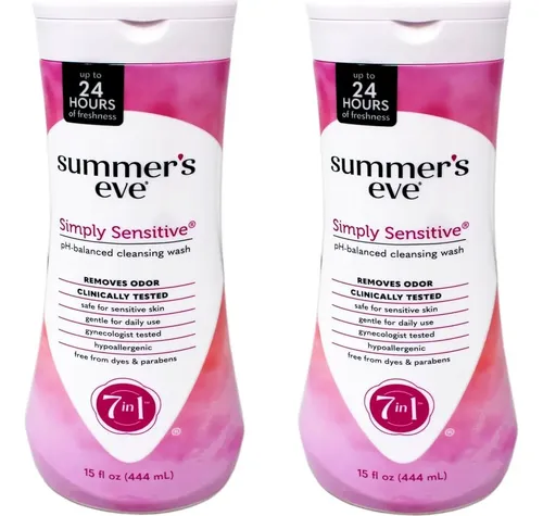 Jabón Íntimo Summers Eve Sensitive 2x15oz