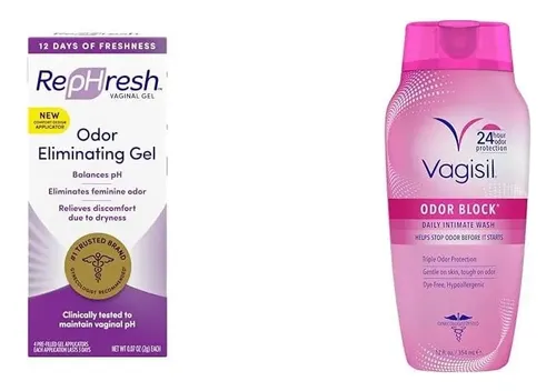 Gel Vaginal Y De Higiene Íntima Rephresh Y Vagisil