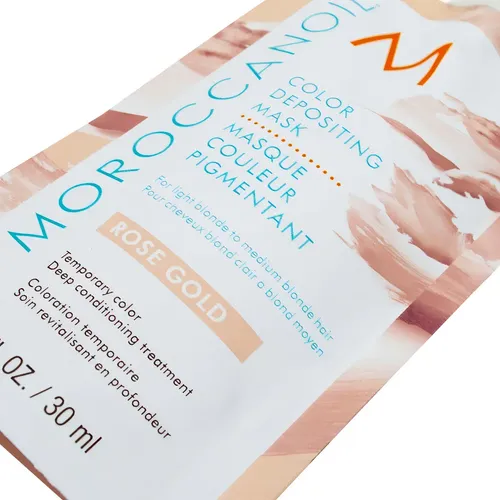 Moroccanoil Máscara Color Temporal Nutritiva Argán X30 Local Tono Rose Gold