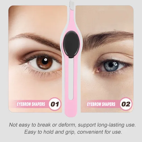 Kit De Depilación Facial Con Pinzas De Cejas De Gran Precisi