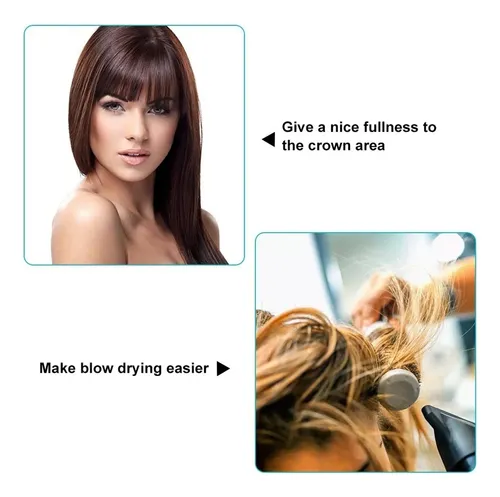 * Cepillo Redondo Grande For Mujeres Que Secan El Cabello
