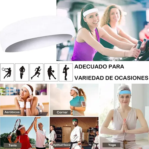 ..cintas Deportivas Para El Cabello, Antisudor Y Secado S P S