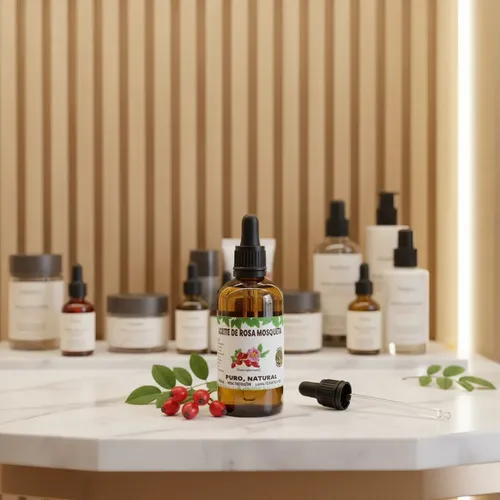 Aceite De Rosa Mosqueta Puro Cremas Masajes Estrias 100 Ml