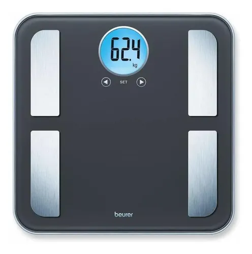 Balanza Digital Beurer Bf 195 Negra, Hasta 180 Kg