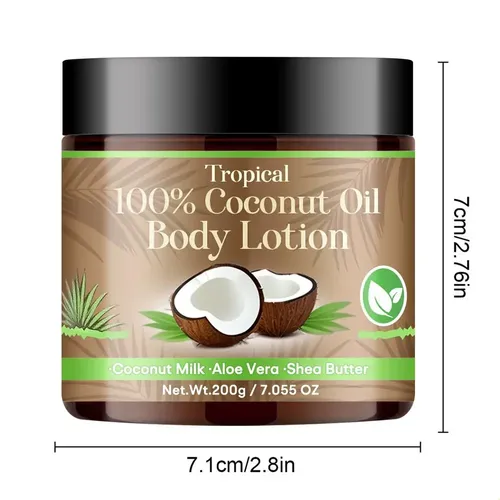 Crema Corporal Coco Para Piel Seca Y Sensible