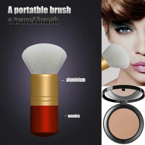 Set De Brochas De Maquillaje Oye Goat Hair Con Base Sintétic