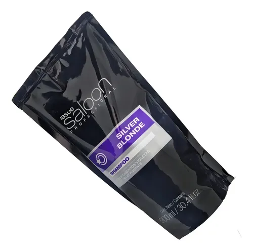 Shampoo Matizador Violeta Silver Blonde Issue Saloon 900 Ml