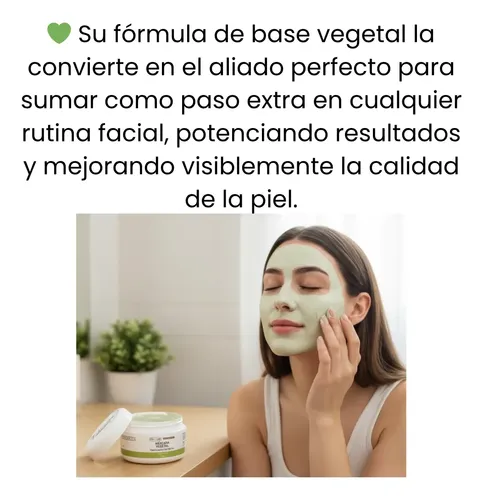 Máscara Vegetal 150gr, Arvensis, Blanqueante Humectante Full