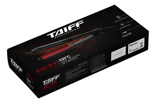 Planchita De Pelo Frizz Taiff Profesional Bivolt Ceramica 9c