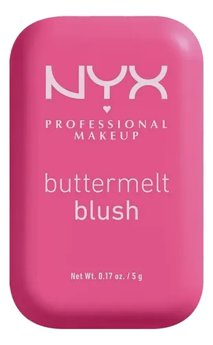Nyx Makeup Buttermelt Pressed Powder Blush Rubor Tono Del Maquillaje Butta With Time