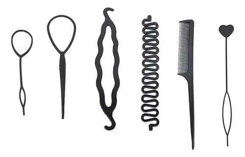 Juego De Artefactos Para Trenzar El Cabello, Herramientas Pa