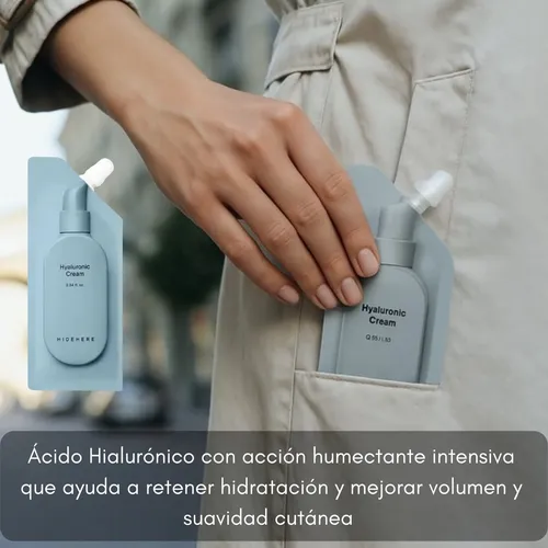 Crema Facial Acido Hialuronico Hidehere Hidratacion 25ml