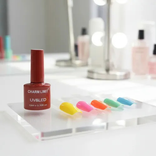 Kit Esmaltes Semipermanentes X 6 Gel Color Uv Led Base Top
