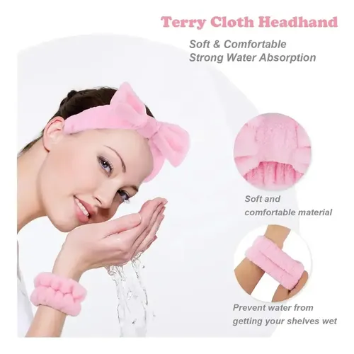 Set 42 Brochas Y Esponjas De Maquillaje Con Bolso Rosa