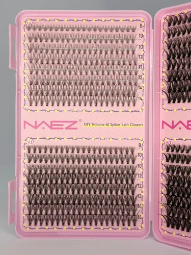 Libro Pestañas Postizas Naez 10 20 30 40p 8 A 14mm Lashes