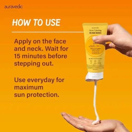 Protector Solar Facial Para Piel Grasa Auravedic Spf 50