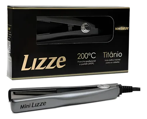 Mini Alisadora Lizze Plancha Pelo Portátil Uso Diario Viaje