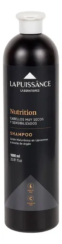 Shampoo Nutrition La Puissance 1000ml Argan Hialuronico