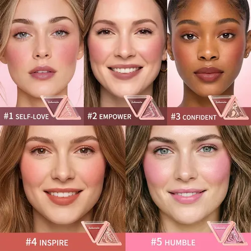 Dúo De Rubor En Polvo Para Mujer, Eyes Lips Face, 4g