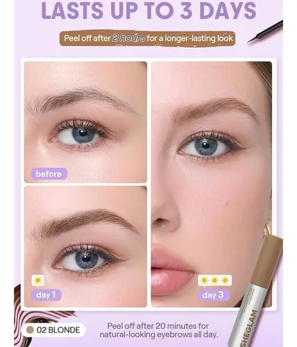 Gel Cejas Tintado Estilo Tattoo Blonde Sheglam