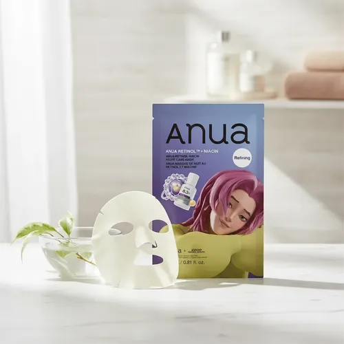 Mascarilla Facial Anua Nocturna Con Retinol Niacinamida 30ml
