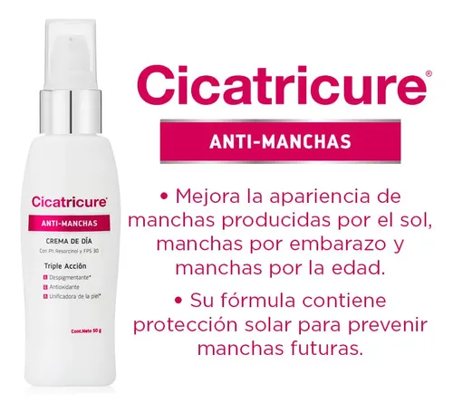 Cicatricure Crema Anti-manchas X 50 Gr