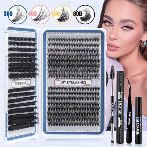 [jjm] Kit De Pestañas Cmayome 30-80d For Bricolaje, 608
