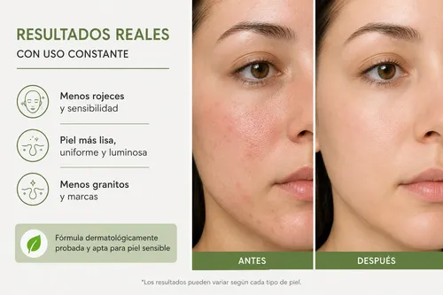 Serum Acido Azelaico Calma Rosacea Y Marcas De Granitos Leve