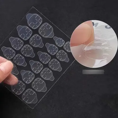 Sticker Adhesivo Pegamento Para Tips Uñas Postizas Cinta