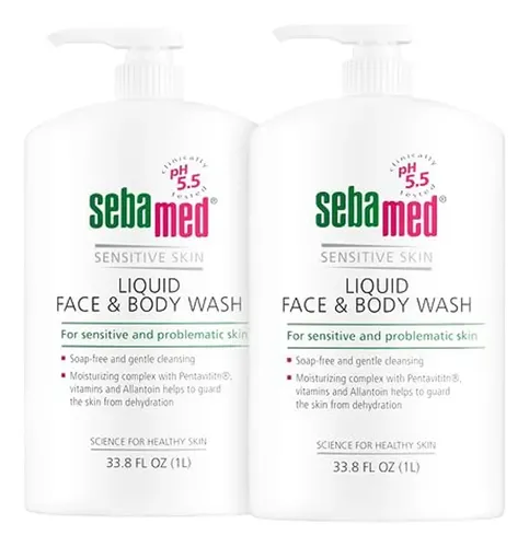 Gel De Baño Facial Y Corporal Sin Parabenos Sebamed Con Bomb