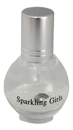 Nectar De Hadas Sparkling Girls Glitter Gibre Liquido Makeup Color Blanco