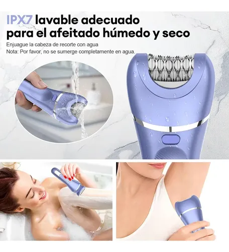 Depiladora Eléctrica 7 En 1 Para Mujer Maquina Rasuradora