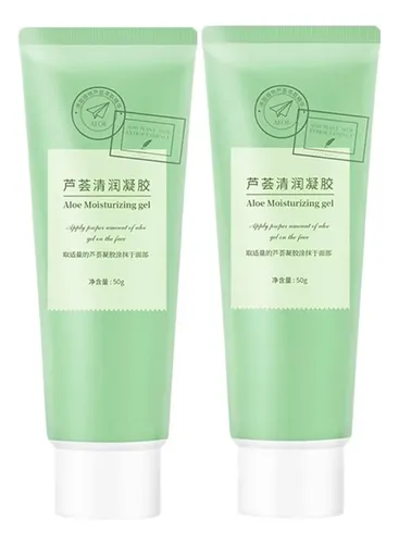 Gel Hidratante De Aloe, Gel Exfoliante Purificante, 2