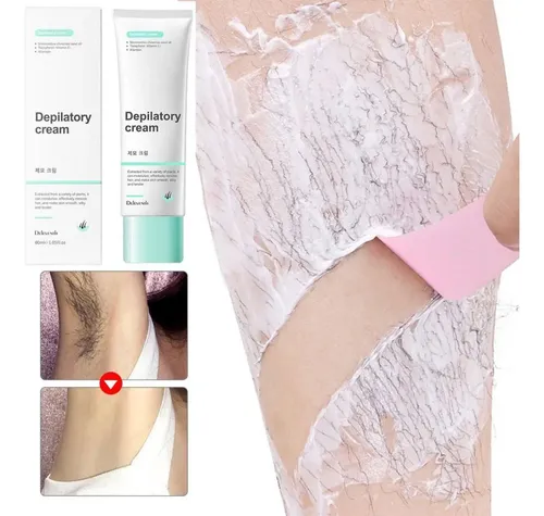 Depilatoria Crema X2 Rapida Suave 60ml Piel Sensible Unisex