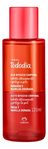 Kit Natura Todo Dia Fresa Y Vainilla Dorada