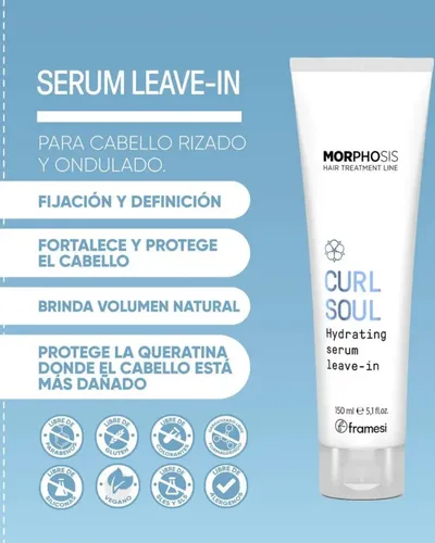 Framesi Morphosis Serum Leave In Curl Soul Rulos 150ml