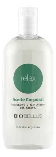Crema Masajes Musculares 1kg + Aceite Relax 500ml Biobellus Tipo De Envase Pote Tipos De Piel Normal