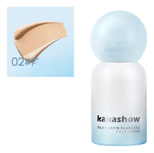 Base Liquida Sedosa Larga Duracion Satinado Kakashow