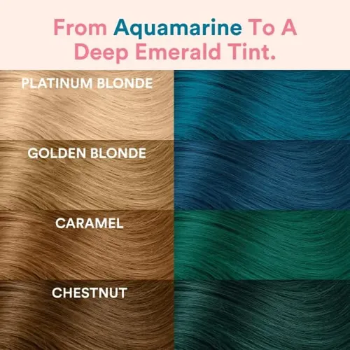 Tinte Semipermanente Para Cabello Inh, Topacio Flamenco, Agu